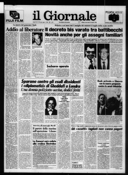 Il giornale : quotidiano del mattino